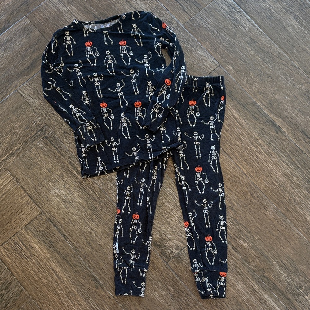 Dreamiere Skeleton Print Pajama Sleepwear